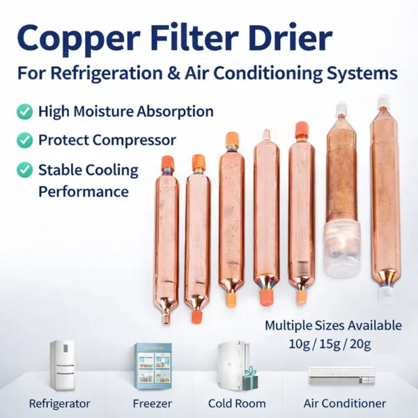 Filter Drier, Copper, HVAC - view 4
