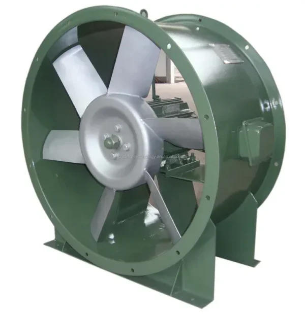 Fireproof Smoke Exhaust Fan, DTF, Axial, Stainless, Steel