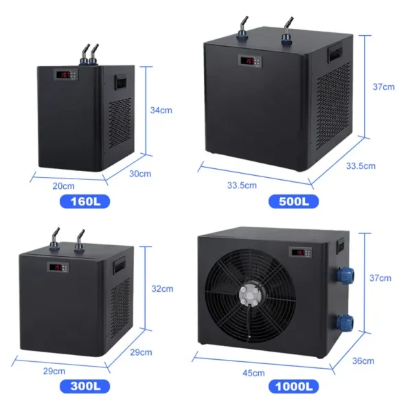Fish Tank Water Chiller, 160/300/500L, 220V - view 2