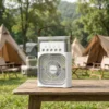 Five-hole Spray Humidification Fan, USB, ABS