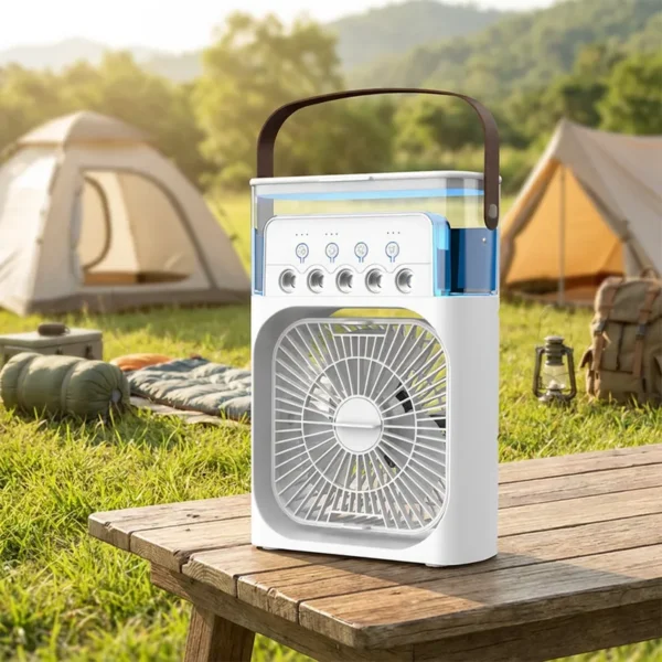 Five-hole Spray Humidification Fan, USB, ABS - view 3