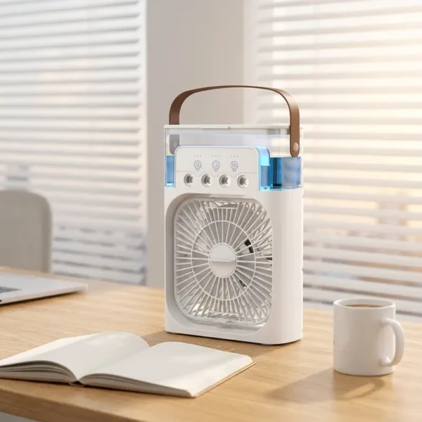 Five-hole Spray Humidification Fan, USB, ABS - view 5