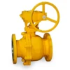 Fixed Flanged Ball Valve, DN150, WCB, Cast, Steel