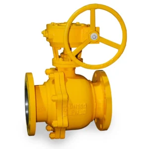 Fixed Flanged Ball Valve, DN150, WCB, Cast, Steel