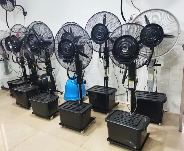 Floor Air Cooling Fan, 200 W, Metal - view 2