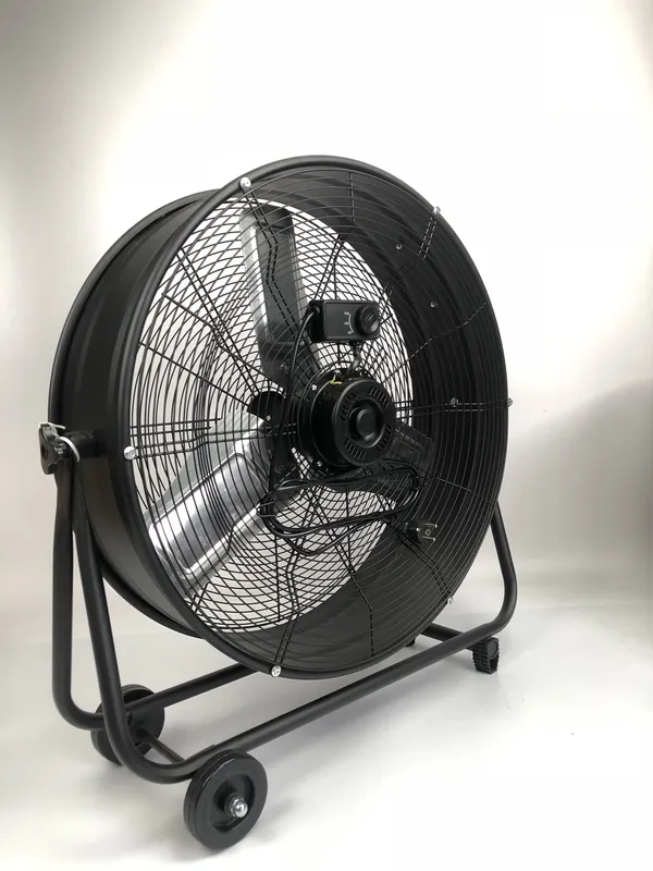 Floor Barrel Drum Fan, 110v, 120v, 24"30"36"42", Portable - view 3
