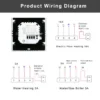 Floor Heating Wall-hung Boiler, LCD, 100-240V, SUM - view 6