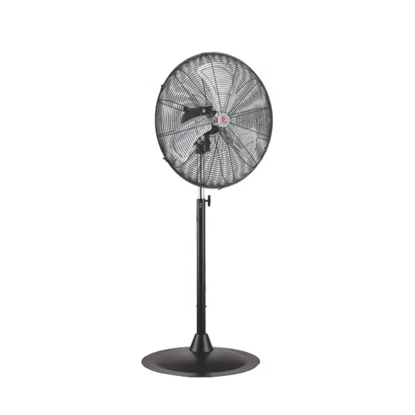 Floor Industrial Stand Fan, 220V, 3-Speed, Copper - view 4