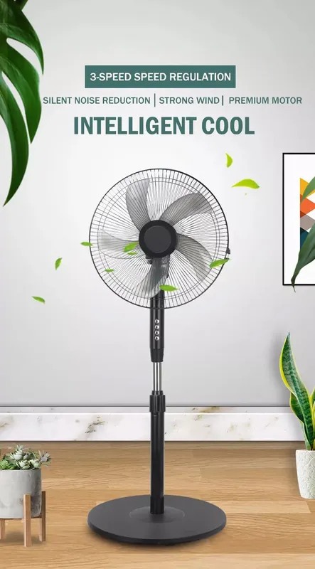 Floor Stand Fan, Portable, 16-Inch, Plastic - view 6