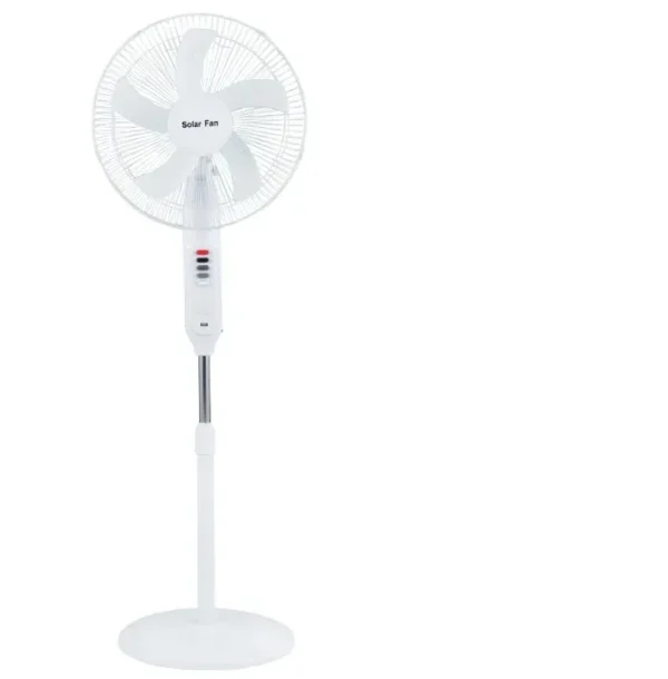 Floor Stand Solar Fan, Portable, 12V