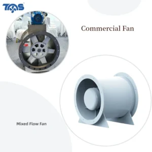 Flow Air Booster Fan, HVAC, 220V-480V, Electric