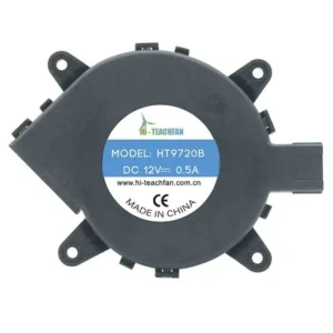 Flow Car Seat Fan, 98*98*28mm, 6500rpm, Plastic