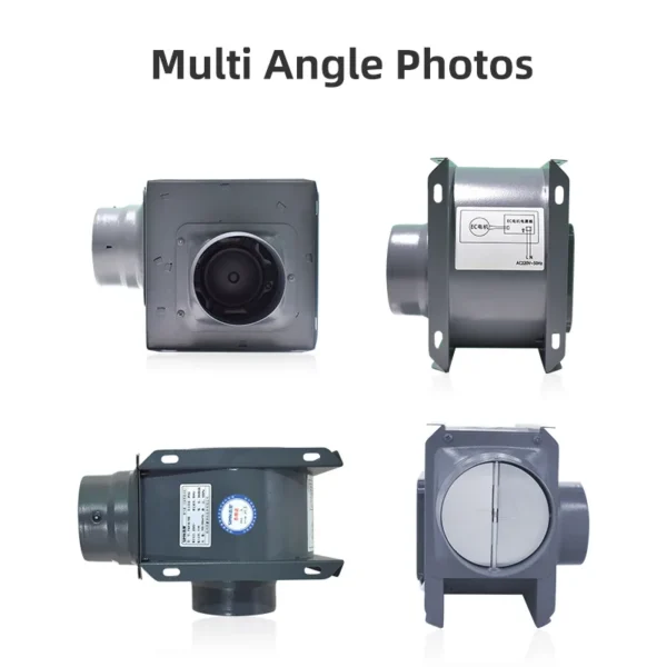 Flow Duct Cleaning Fan, Axial, Stainless, Steel - view 6