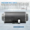 Flow Duct Fans, 12'', SILENCED, MIXED, 315MM - view 4