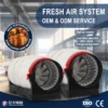 Flow Duct-mounted Ventilation Fan, ABS, 220V, 4-8