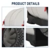 Flow Duct-mounted Ventilation Fan, ABS, 220V, 4-8 - view 3