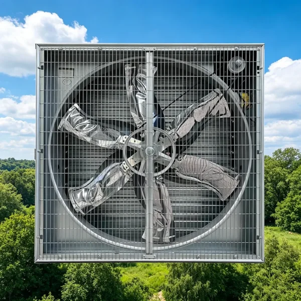 Flow Electric Exhaust Fan, Axial, 220~415V - view 3