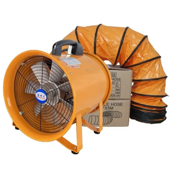 Flow Industrial Portable Ventilator, 8", 200mm, Axial - view 2