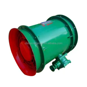 Flow Local Ventilation Fan, Axial, 22.2KW, 256-2050Pa