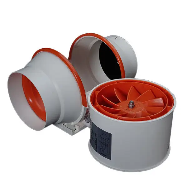 Flow Pressurized Duct Fan, Tangential, 220 V, Plastic - view 4