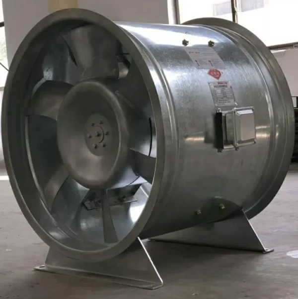 Flow Smoke Exhaust Fan, Axial, Steel, Cast - view 2