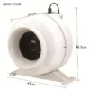 Flow Ventilation Air Extractor, 220 V, Plastic - view 4