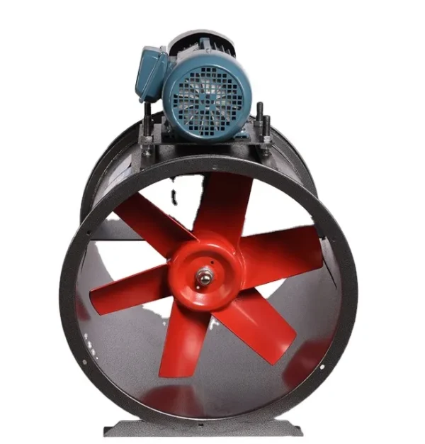 Flow Ventilation Exhaust Fan, 380V, Aluminum, Axial - view 2