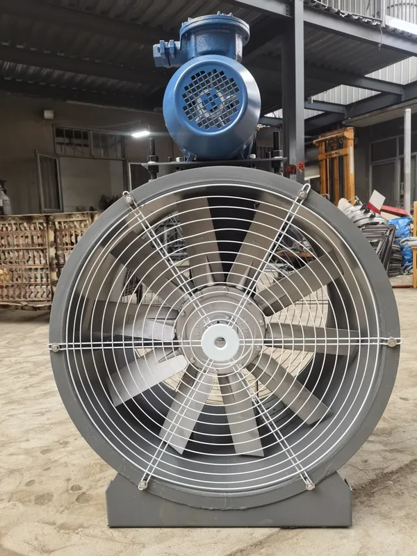 Flow Ventilation Exhaust Fan, 380V, Aluminum, Axial - view 4