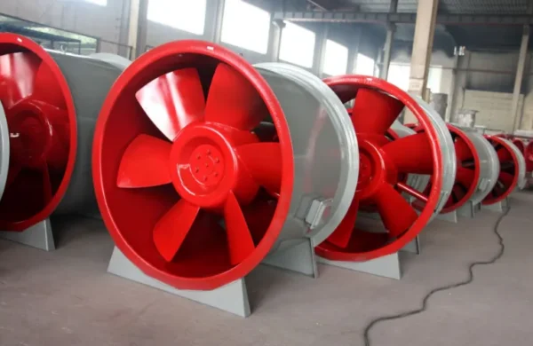 Flow Ventilation Exhaust Fan, 380V, Aluminum, Axial - view 6