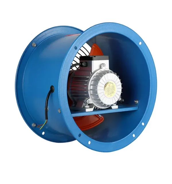 Flow Ventilation Exhaust Fan, 380V, SF-II, Axial, Stainless - view 3