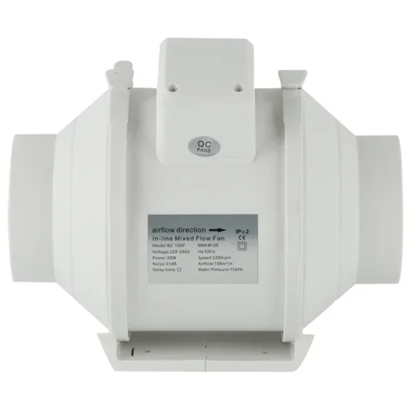 Flow Wall Mounted Fan, SAA, 200mm