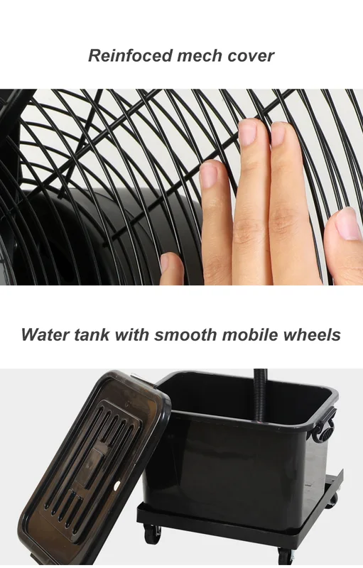 Fog Spray Fan, 24", 26", 30", Wall - view 5