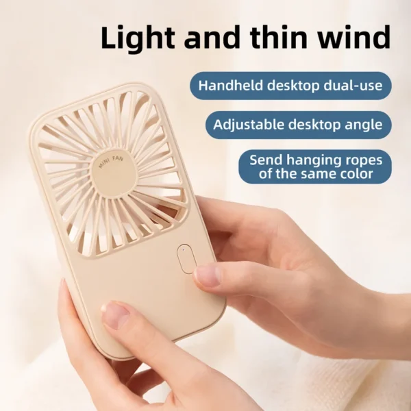Foldable Handheld Fan, USB, Portable - view 5