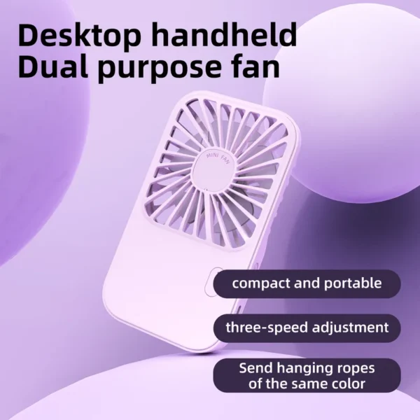 Foldable Handheld Fan, USB, Portable - view 6