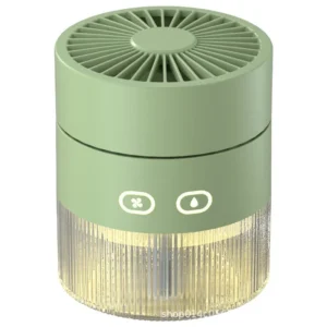 Foldable Humidifying Spray Fan, 3-Speed, Portable