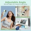 Foldable Mini Desk Fan, Portable, 180°, LED - view 4