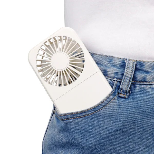 Foldable Neck Handheld Fan, USB, 5V, Battery - view 2
