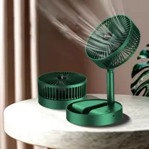 Folding Floor Standing Fan, USB, Portable