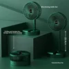 Folding Floor Standing Fan, USB, Portable - view 4
