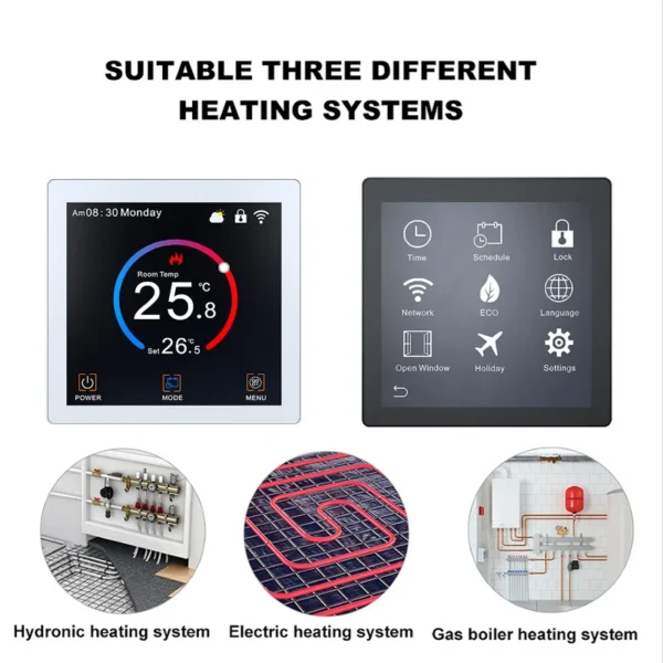 For Floor Heating Boiler, TFT, 230 V, 24VAC - view 2