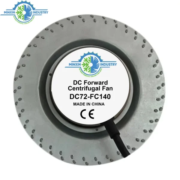 Forward Curved External Blower, Centrifugal, 72x140mm - view 2