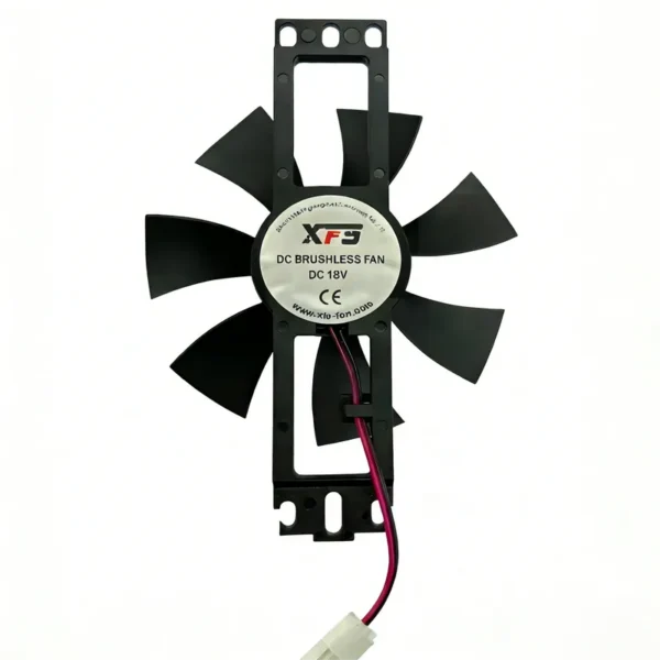 Frameless Axial Fan, 5/12/24V, Plastic, 4500, RPM - view 2