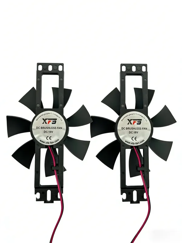 Frameless Axial Fan, 5/12/24V, Plastic, 4500, RPM - view 3