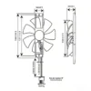 Frameless Axial Fan, 5/12/24V, Plastic, 4500, RPM - view 4