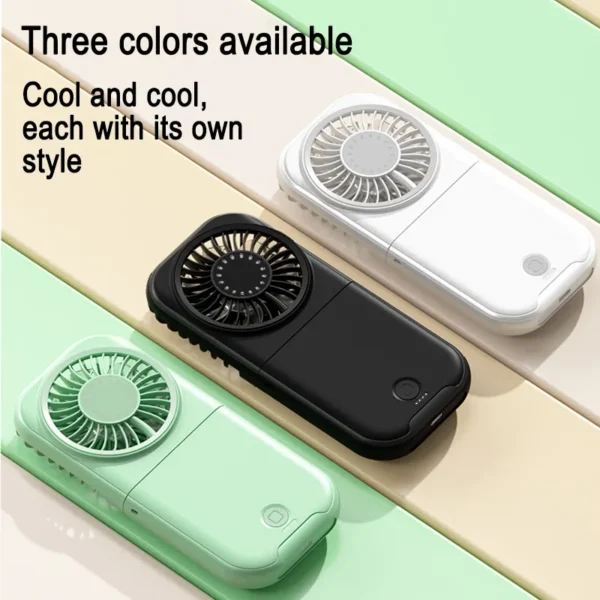 Free Foldable Neck Fan, 5 V, USB - view 2