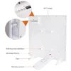 Freestanding Electrical Infrared Panel, 600W, WIFI - view 5