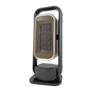 Freestanding Personal Ptc Fan, 1250W/2000W, Electric, ABS