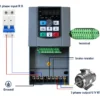 Frequency Converter for Blower, LC630A, 5.5kw, 7.5kw, VFD - view 4