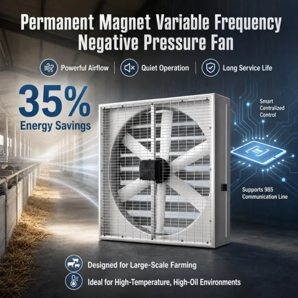 Frequency Negative Pressure Fan, Electric, Metal - view 5