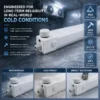 Frost Sensor Ready Freezer, IP65, LED, 20-60W, 5-Year - view 4